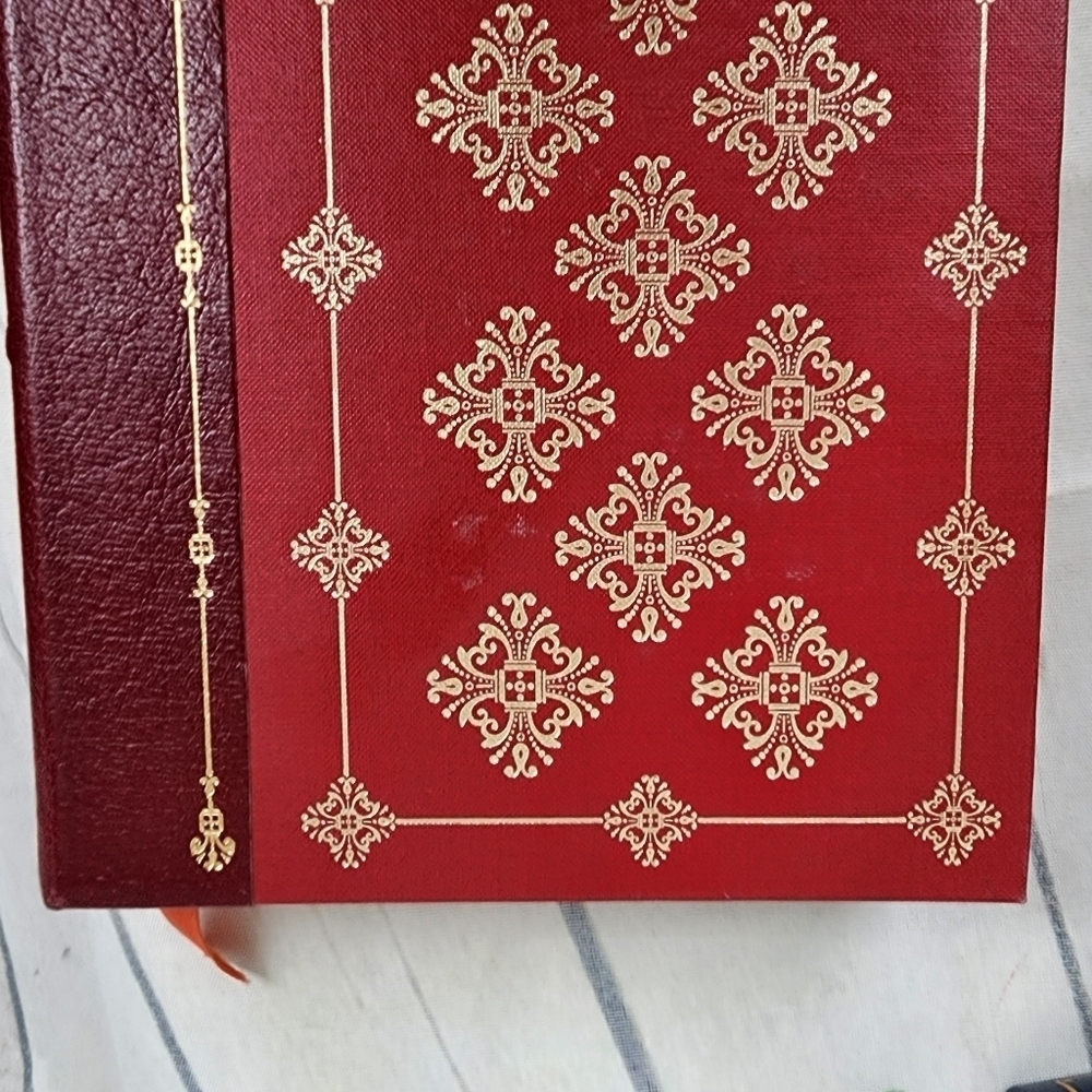 The Scarlett Letter Vintage 1979 Franklin Library Novel 1/4 Leather Bound - Picture 13 of 13